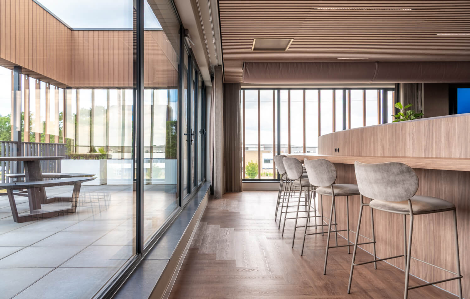 aanlandwerkplek kantoor modern
