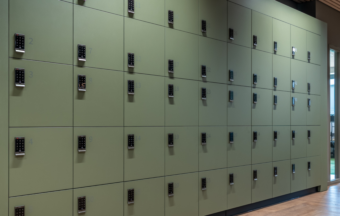 lockerwand kantoor
